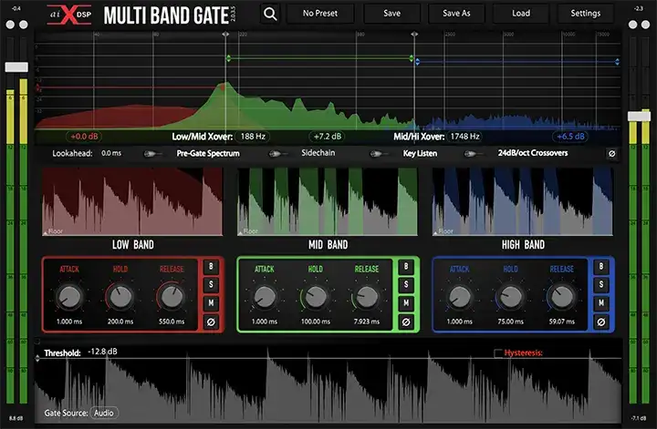 aiXdsp Multiband Gate [WiN] preview