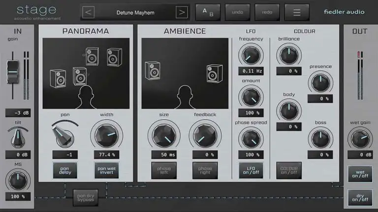 Fiedler Audio Stage v1.1.0 [WiN] preview