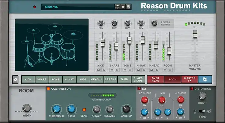 Reason RE Reason Drum Kits [WiN] preview
