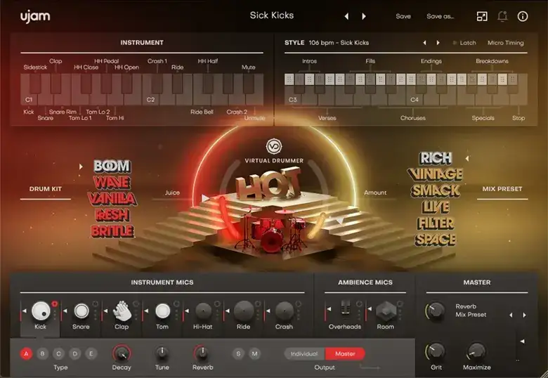 UJAM Virtual Drummer HOT [WiN] preview