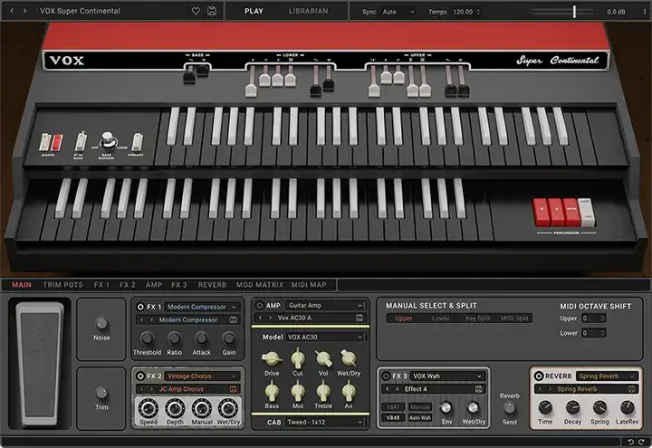 KORG VOX Super Continental v1.1.3 [WiN-MAC] preview
