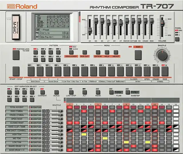 Roland Cloud TR-707 [WiN] preview