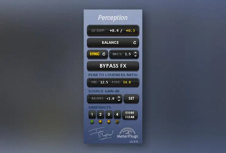 MeterPlugs Perception v1.0.27 [WiN-OSX] preview