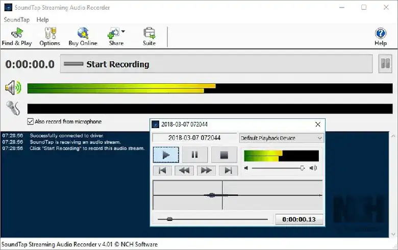 NCH Software SoundTap [WiN-OSX] preview