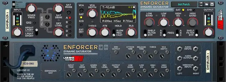 Reason RE Lab One Recordings Enforcer Dynamic Saturator [WiN] preview