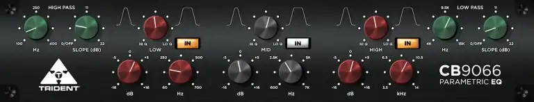 Trident CB9066 Parametric EQ v2.0.0 [WiN] preview
