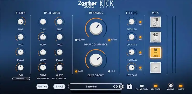 2getheraudio K1CK Synth [WiN] preview