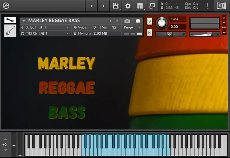 PastToFutureReverbs Marley Reggae Bass [KONTAKT] preview