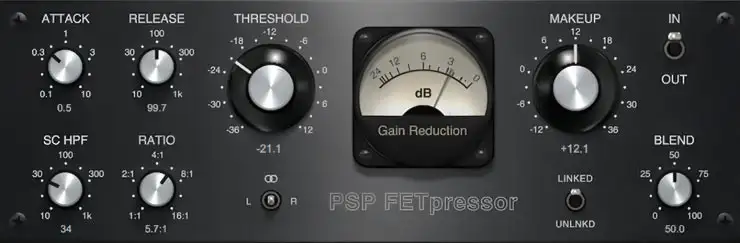 PSPaudioware PSP FETpressor v1.1.0 [WiN] preview