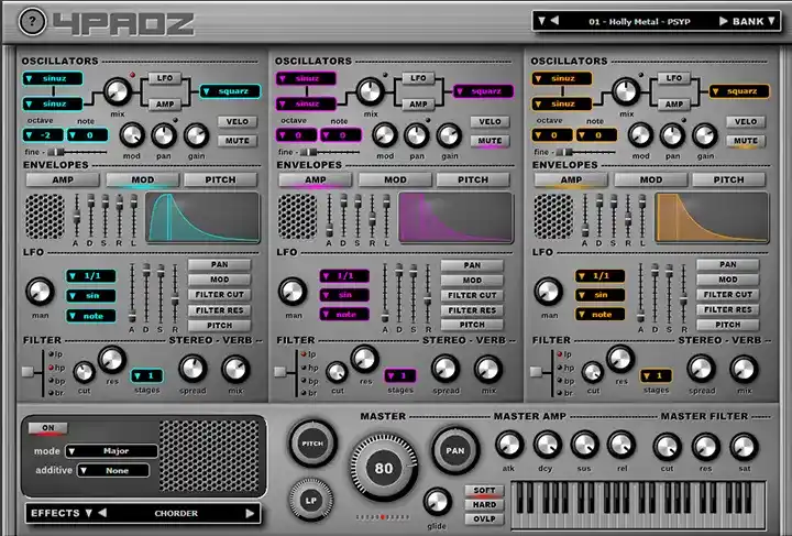 Psytrance Plugins 4Padz [WiN-MAC] preview