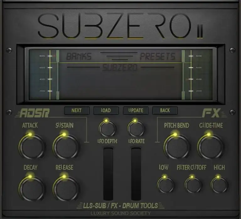 Luxury Sound Society SUBZERO II (Win & Mac) preview