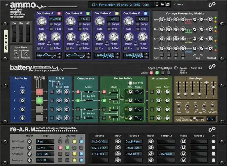 Reason RE Ammo 1200BR Modulation Synthesizer [WiN] preview