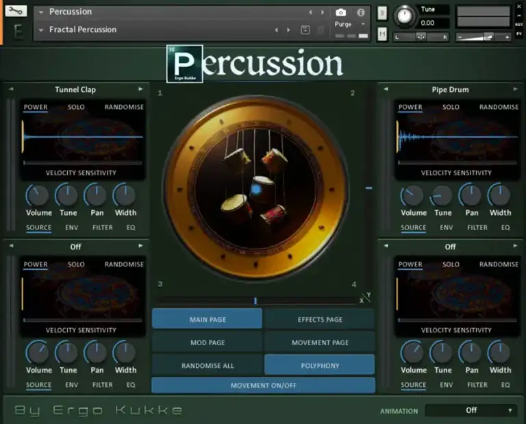 Ergo Kukke Percussion [KONTAKT] preview