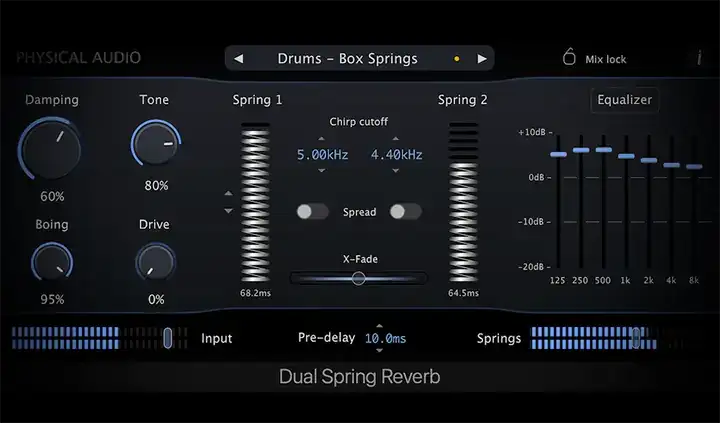 Physical Audio Dual Spring Reverb [WiN-MAC] preview