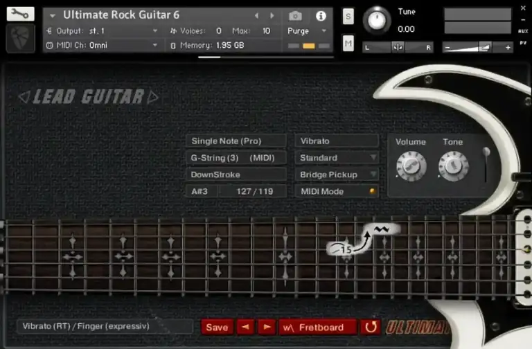 Six String Audio Ultimate Rock Guitar [KONTAKT] preview