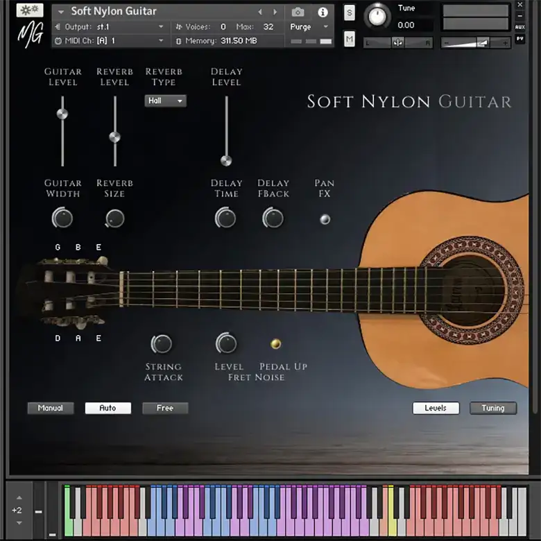 MG Soft Nylon Guitar [KONTAKT] preview