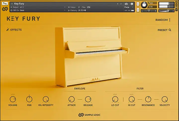 Sample Logic Key Fury [KONTAKT] preview