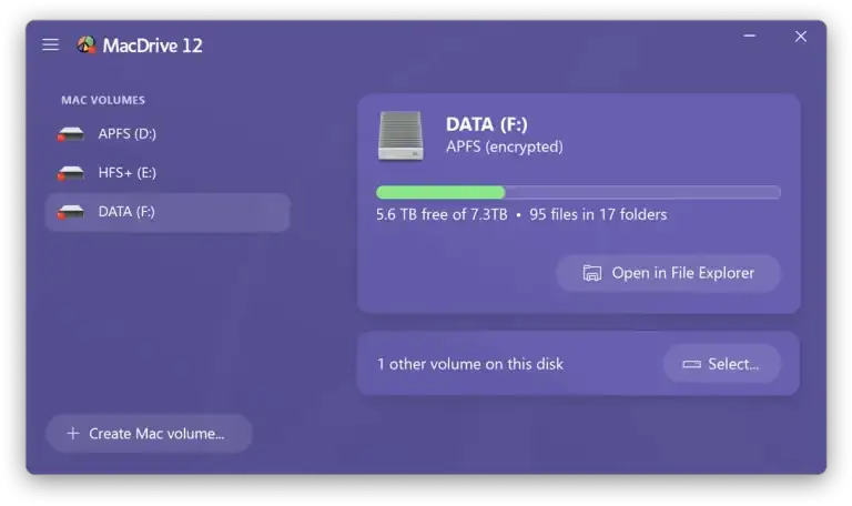 OWC MacDrive 12 [WiN] preview