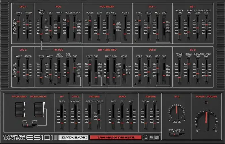 Reason RE ES101 Analog Synthesizer [WiN] preview