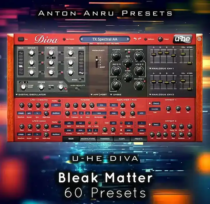 Anton Anru Bleak Matter [u-he Diva Presets] preview