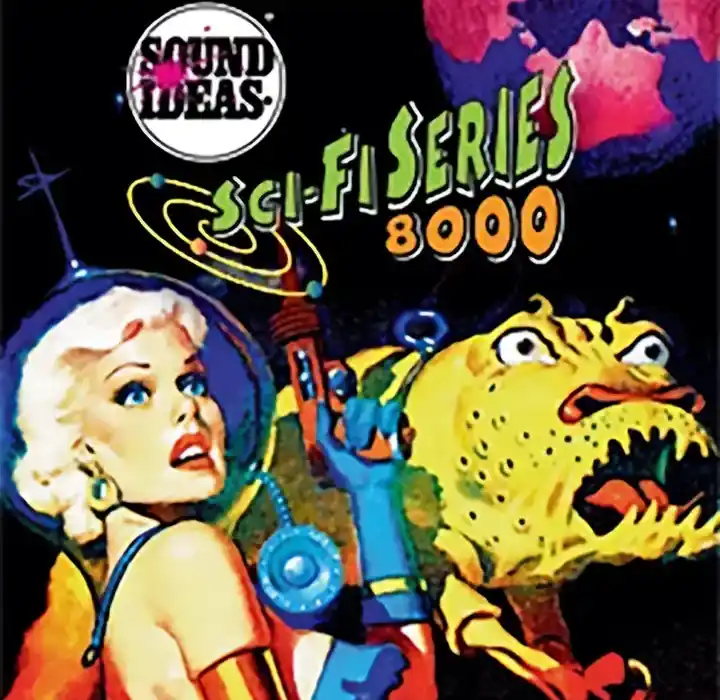 Sound Ideas Series 8000 Science Fiction Sound Effects Library [WAV] preview