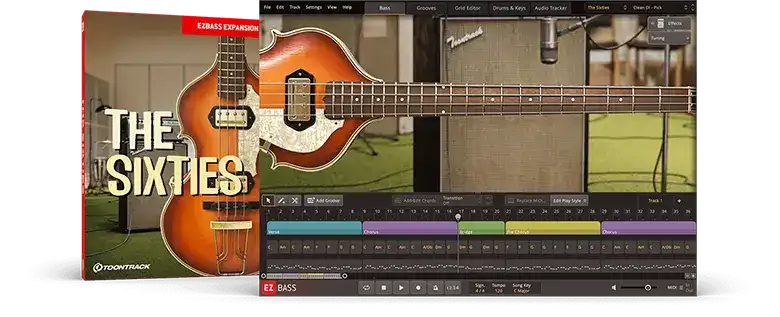 Toontrack The Sixties EBX [EZbass] preview