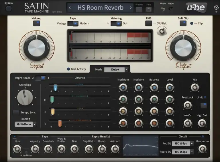 u-he Satin v1.3.3 [WiN-MAC-LiNUX] preview