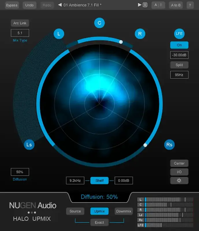 NUGEN Audio Halo Upmix [WiN] preview