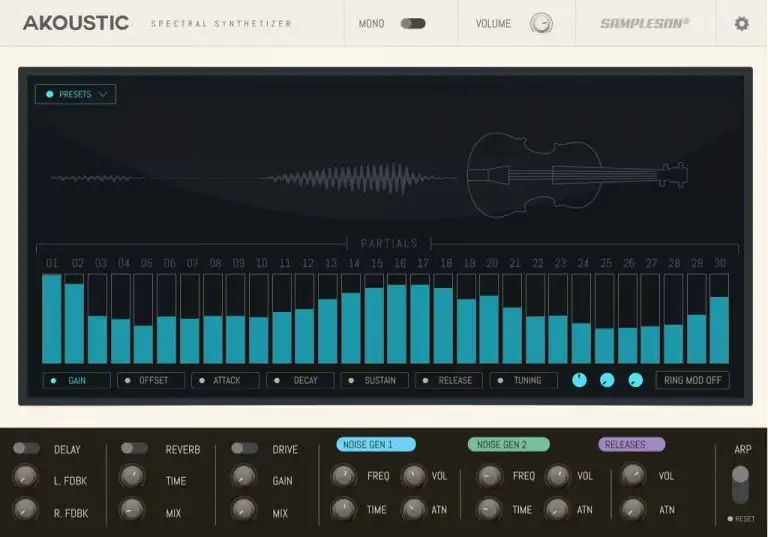Sampleson Akoustic Spectral Synthesizer v1.1.0 [WiN-OSX] preview