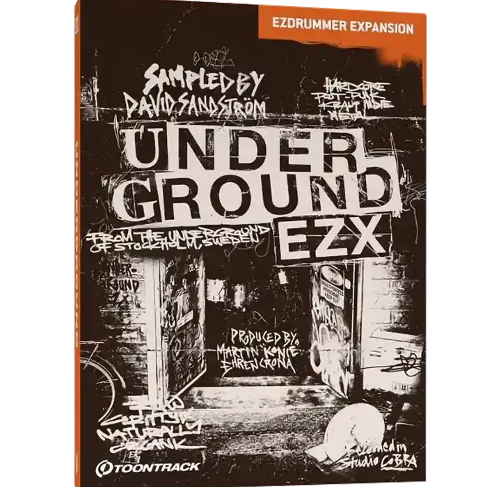 Toontrack Underground EZX [EZdrummer Sound Expansion] preview