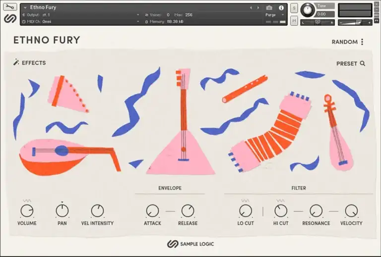 Sample Logic Ethno Fury [KONTAKT] preview