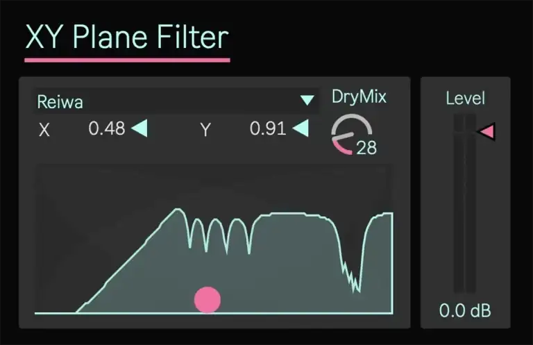 Akihiko Matsumoto Ableton M4L XY-Plane Filter ver.3.2.1 [AMXD] preview