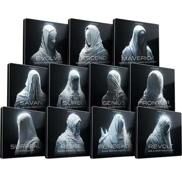 Cymatics ICONS – Hip Hop Sample Pack Collection – Deluxe Edition [WAV-MIDI] preview