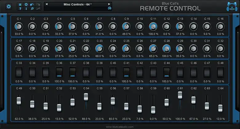 Blue Cats Audio Remote Control [WiN] preview