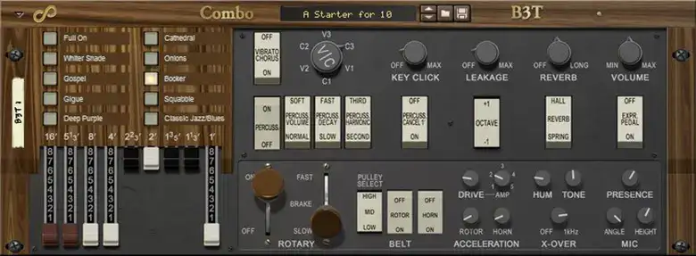 Reason RE Combo B3 Tonewheels Organ [WiN] preview