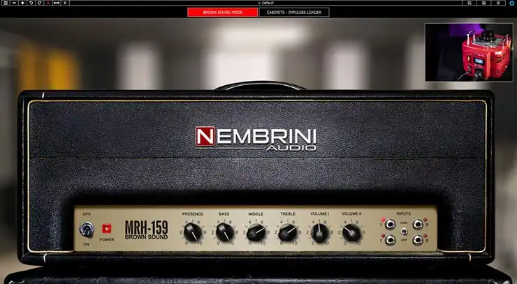 Nembrini Audio MRH159 Brown Sound Guitar Amplifier v1.0.0 [WiN] preview