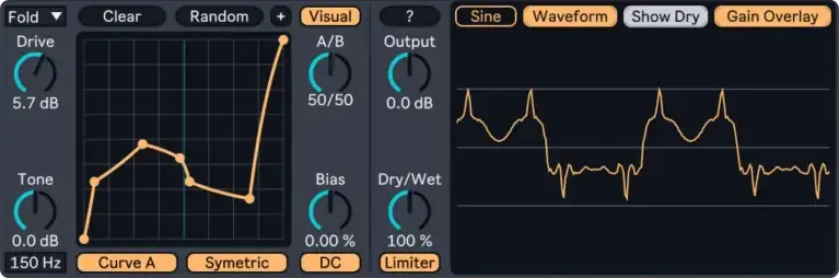 B.S Waveshaper [Max for Live] preview