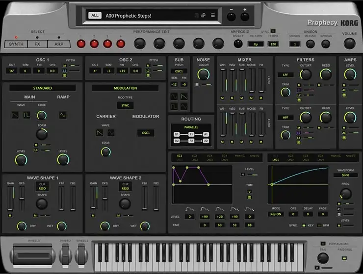 KORG Prophecy v1.0.0 [WiN-OSX] preview