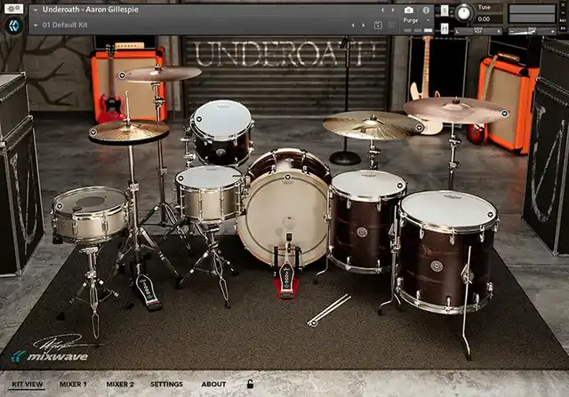 MixWave Underoath Aaron Gillespie [KONTAKT] preview
