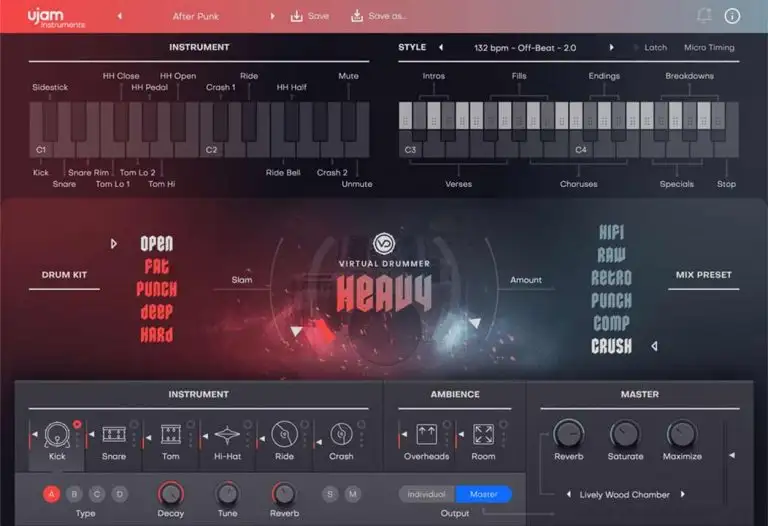 UJAM Virtual Drummer HEAVY 2 v2.1.0 [WiN] preview