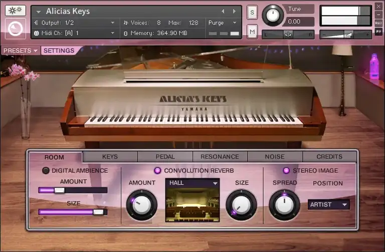 Native Instruments Alicia’s Keys [KONTAKT] preview