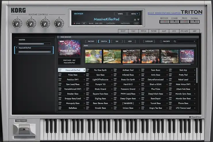 KORG TRITON v1.3.1 [OSX] preview
