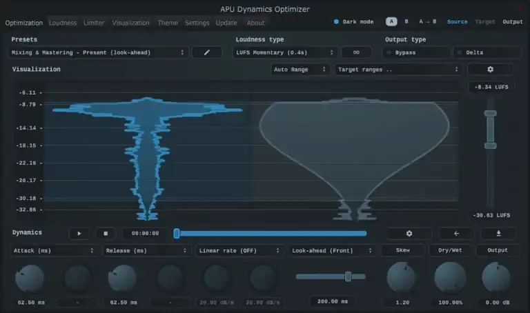 APU Dynamics Optimizer [WiN] preview