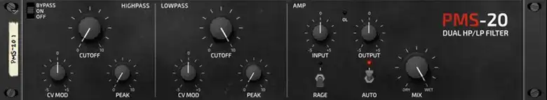Reason RE PMS-20 Analog HP/LP Filter [WiN] preview