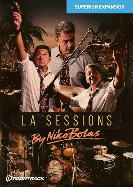 Toontrack LA Sessions SDX [Superior Drummer Expansion] preview