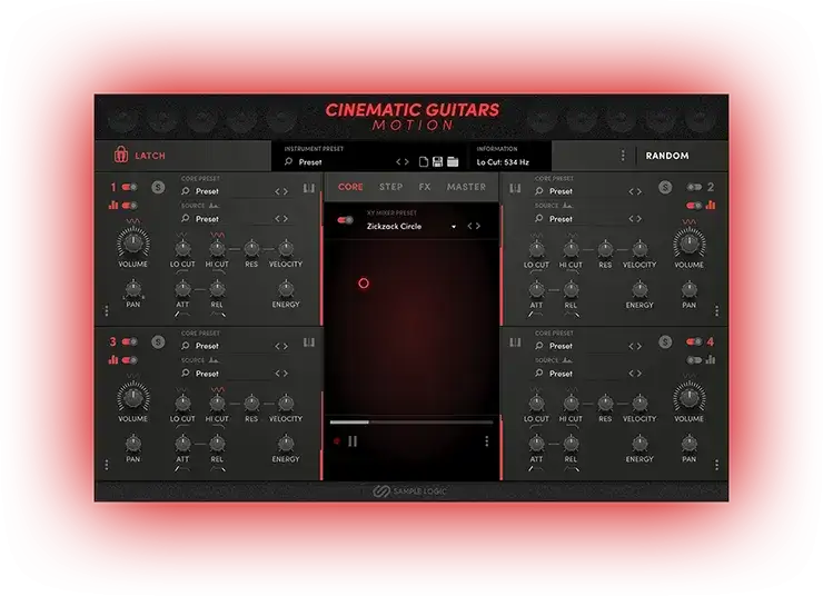Sample Logic Cinematic Guitars Motion [KONTAKT] preview