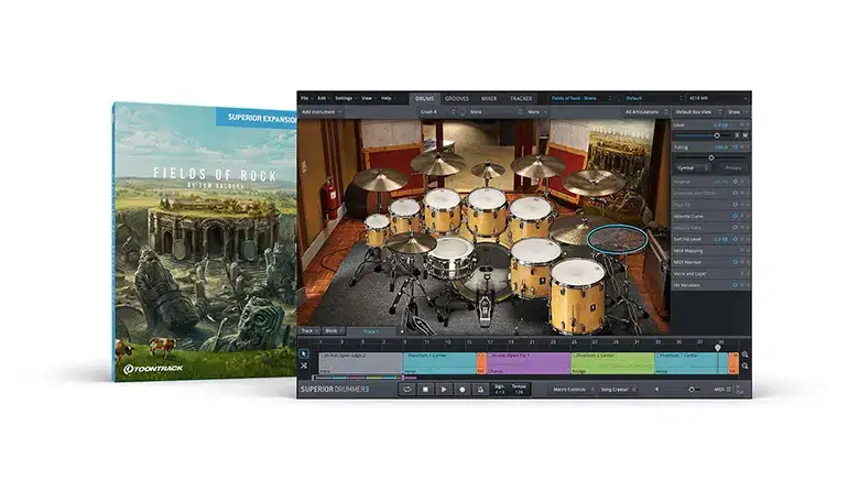Toontrack Fields Of Rock SDX [SOUNDBANK] preview
