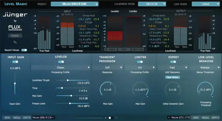 Flux Jünger Audio Level Magic v3.7.0.47856 [WiN] preview