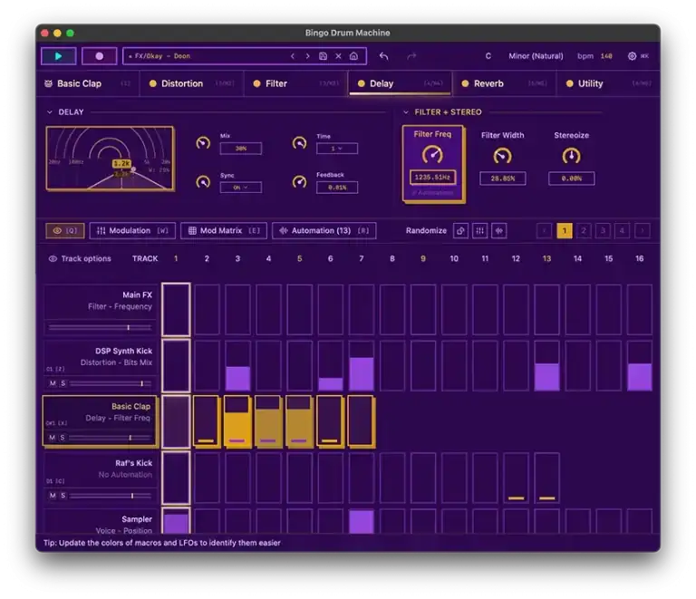 Okay Synthesizer Bingo Drum Machine [WiN] preview