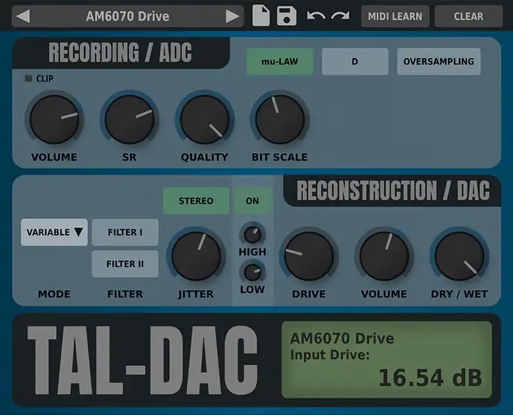 TAL Software TAL-DAC [WiN-OSX-LiN] preview